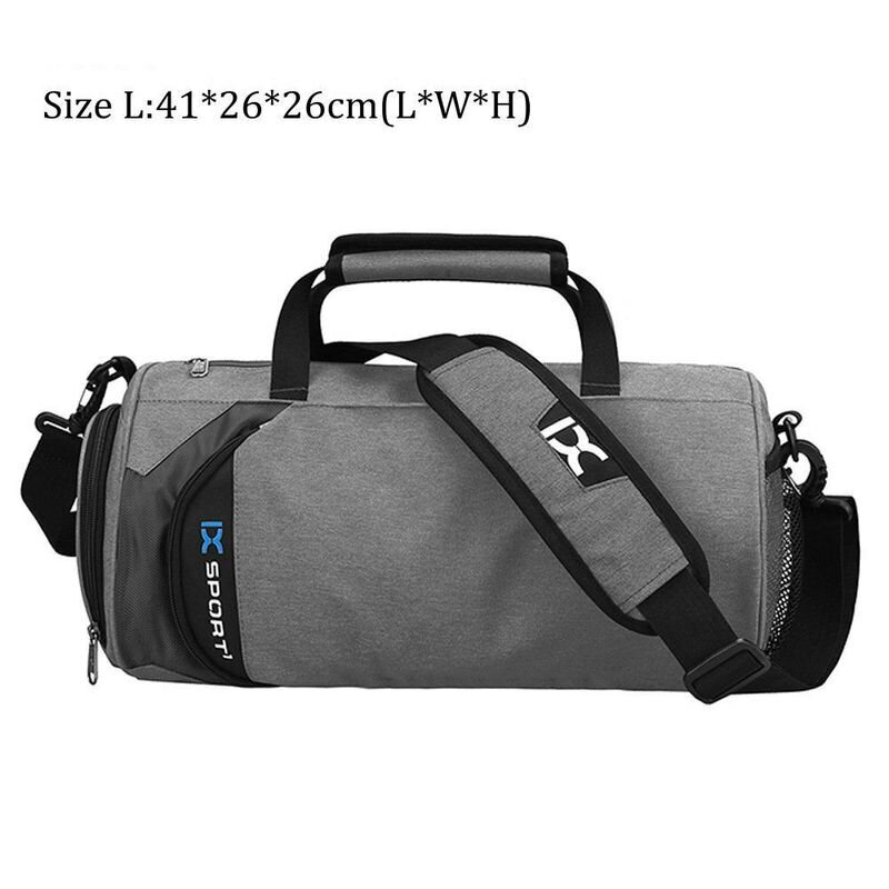 Deep Grey Big-Gym Laukut Fitness Miehille Naiset Harjoittelu Ulkoilu Matka Urheilulaukku Monitoiminen Kuiva Märä Erotuslaukut Sac De Sport hinta ja tiedot | Tietokonelaukut | hobbyhall.fi