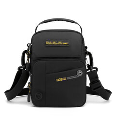 musta-2024 Uusi Miesten Messenger Bag Crossbody Olkalaukut Miesten Pieni Sling Pack For Work Business Vedenpitävä odotuslaukut Kukkaro hinta ja tiedot | Tietokonelaukut | hobbyhall.fi