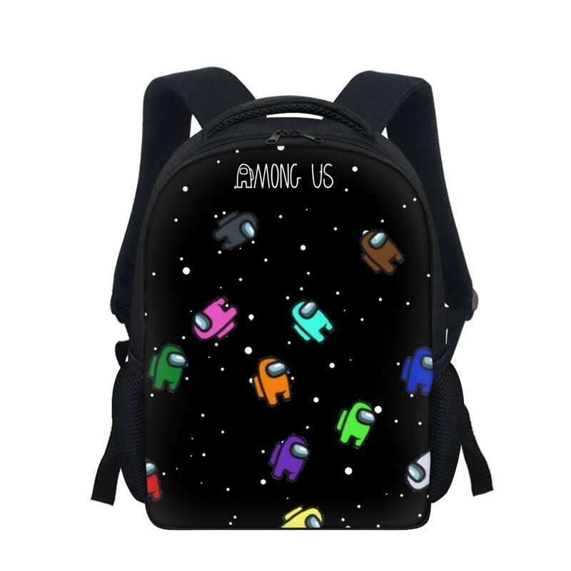 CDWX4957F- Sarjakuva lastentarhareppu AMONG-US-ANIME Print Pattern Opiskelijoiden koululaukku Game Boys Mochila minikirjalaukku hinta ja tiedot | Tietokonelaukut | hobbyhall.fi