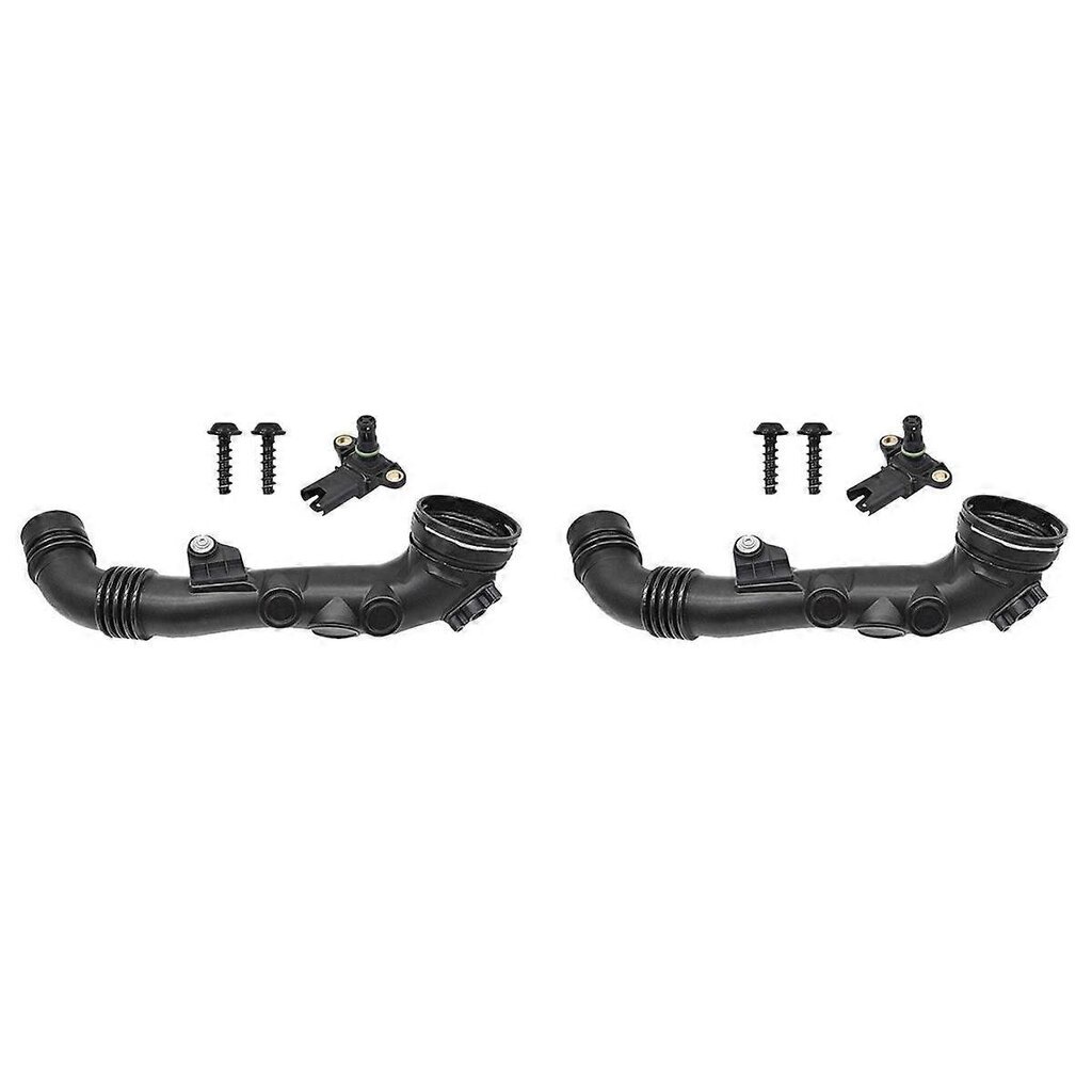 Vaihto 2X 13717615026, 13717599294 Yhteensopiva Kanssa 335I E92 E93 E80 E90 Automaattinen Kaasuventtiili Välijäähdyttimen Imukanava Autotarvikkeilla hinta ja tiedot | Moottorin varaosat | hobbyhall.fi