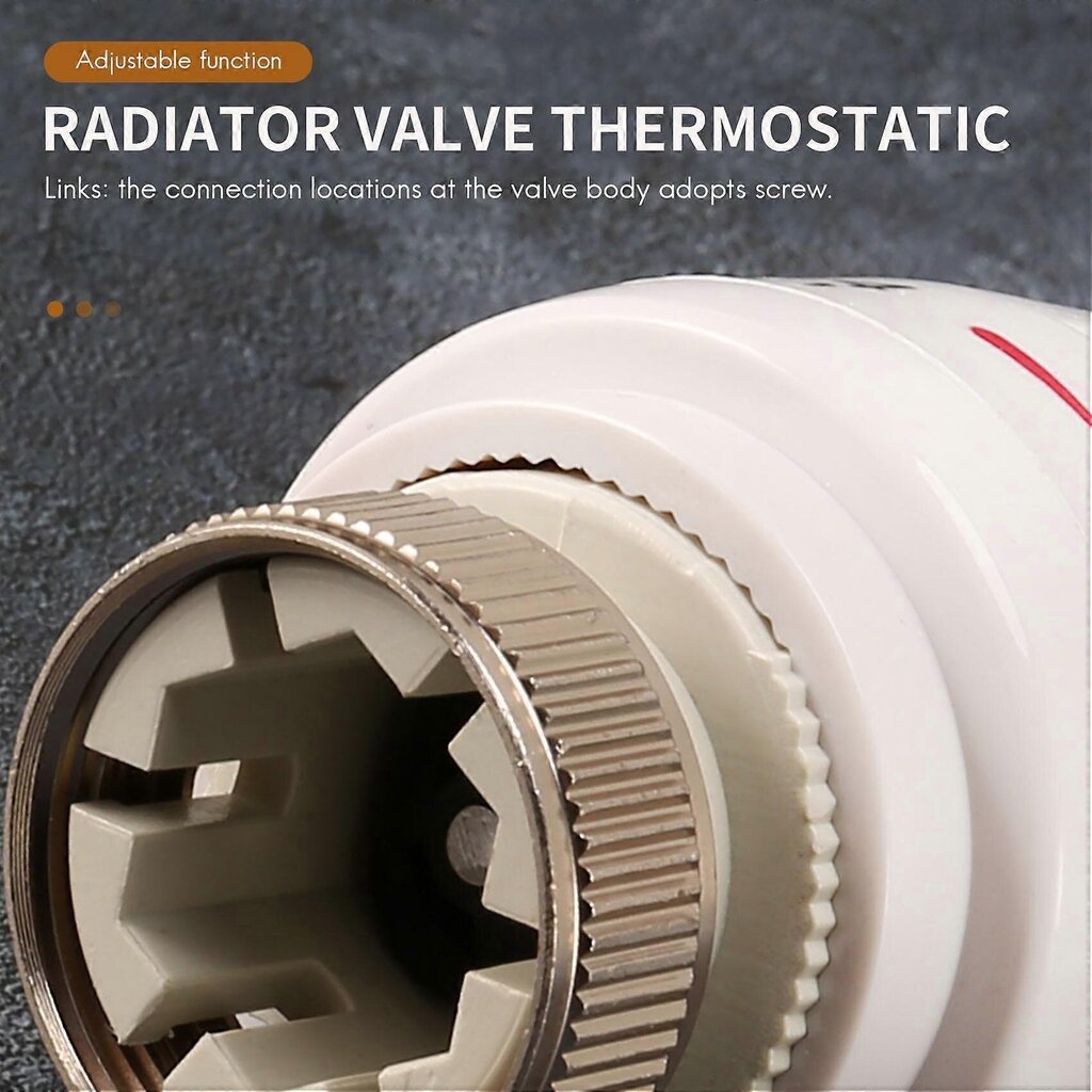 Vaihto 3 Kpl Termostaatti Jäähdyttimen Venttiili Trv Termostaattipää Jäähdytin M30 X 1,5 Jäähdyttimen Venttiili Vaihtoautotarvikkeet hinta ja tiedot | Moottorin varaosat | hobbyhall.fi