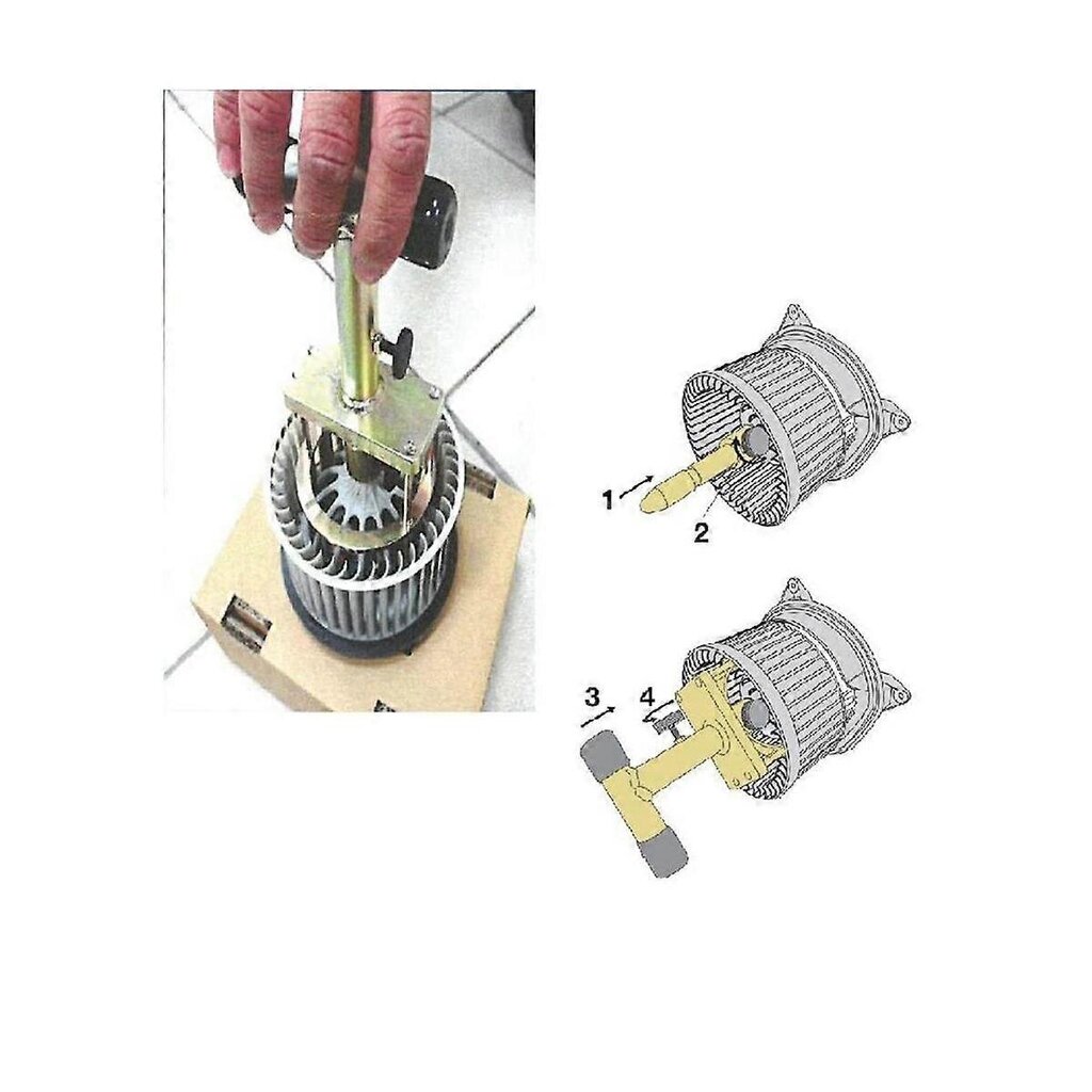 Vaihtolämmittimen Puhaltimen Moottorin Irrotus- Ja Asennustyökalu Yhteensopiva S60:N Kanssa S80 V70 Xc60 Xc70 Yhteensopiva Lr2 Range Evoque -Autotarvikkeiden Kanssa hinta ja tiedot | Moottorin varaosat | hobbyhall.fi