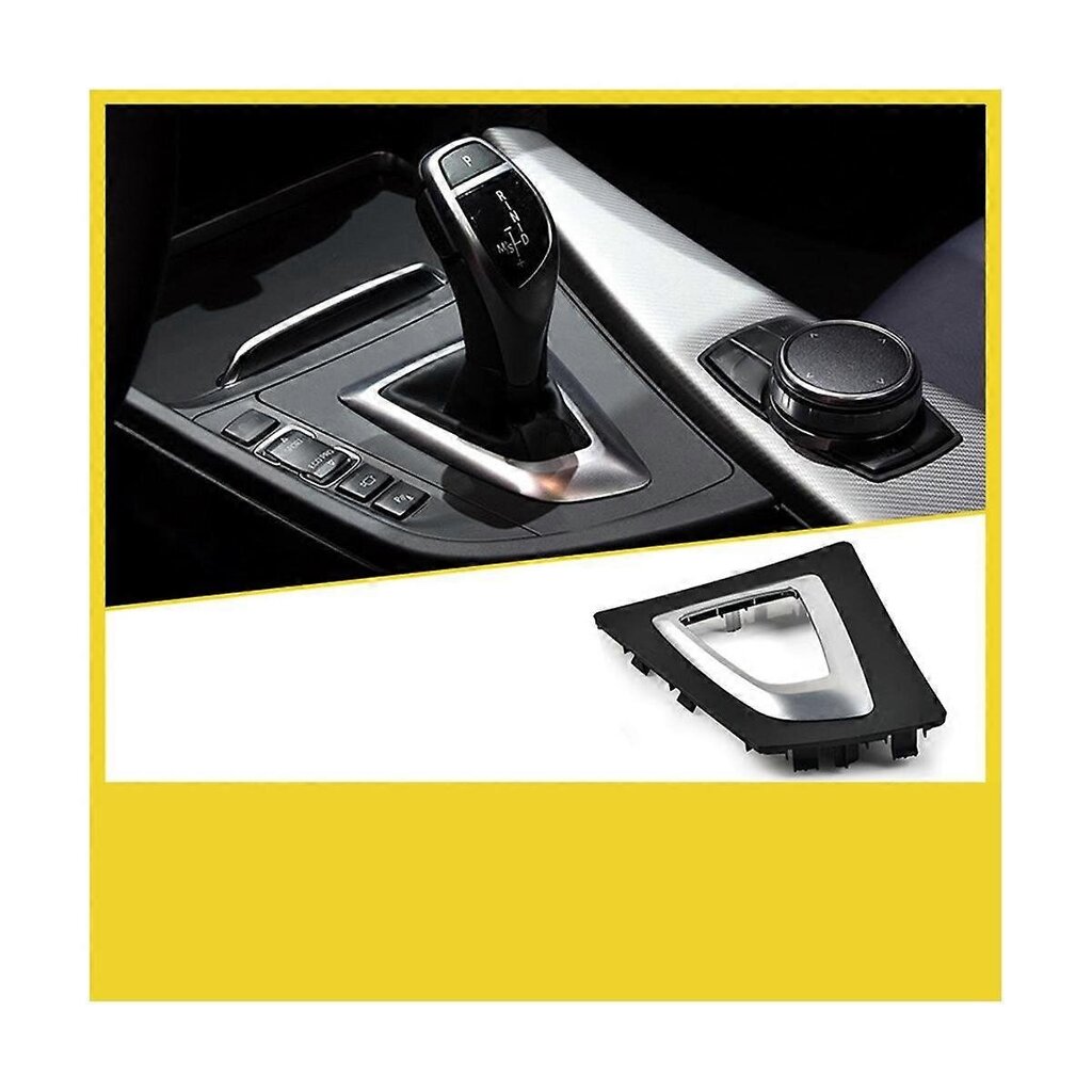 Vaihteisto Yhteensopiva 3-Sarjan F30 Black Gear Lever Trim -Yhteensopiva 4-Sarjan 318 Vaihdevivun Pohjapaneelin Trimmauskehyksen Suojuksen Kanssa hinta ja tiedot | Moottorin varaosat | hobbyhall.fi