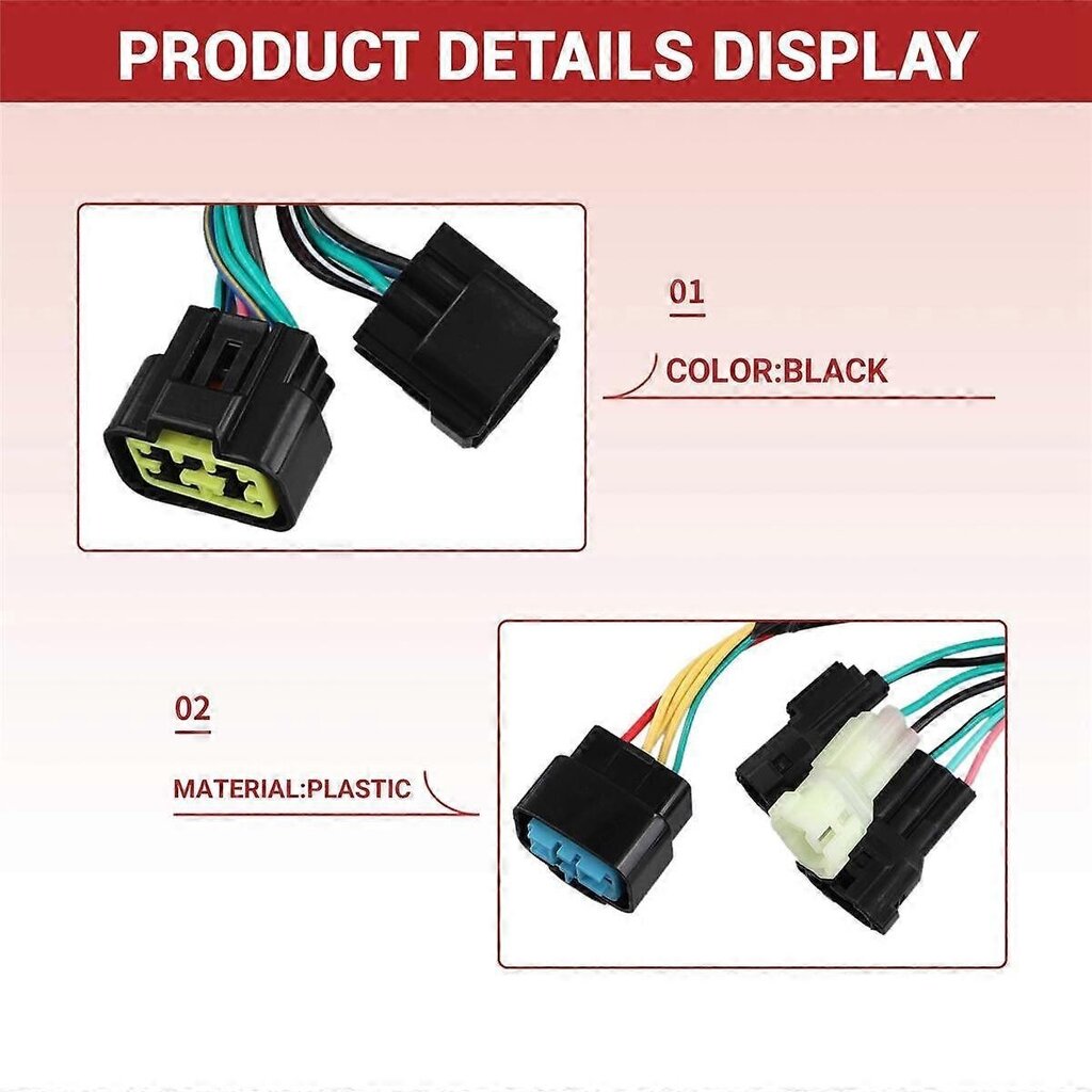 Vaihtopääsähköjohtosarja, Joka On Yhteensopiva 450R Trx450r Sportrax 450 2X4 2004 2005 32100-Hp1-000 Autotarvikkeiden Kanssa hinta ja tiedot | Moottorin varaosat | hobbyhall.fi