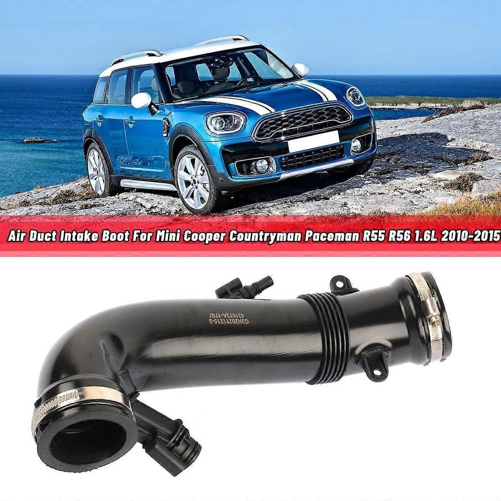 Vaihto 13717627501 Auton Ilmanottoaukko Yhteensopiva - Mini Countryman R55 R56 R57 R58 R59 R60 R61 1.6L 2010-2015 Autotarvikkeiden Kanssa hinta ja tiedot | Moottorin varaosat | hobbyhall.fi