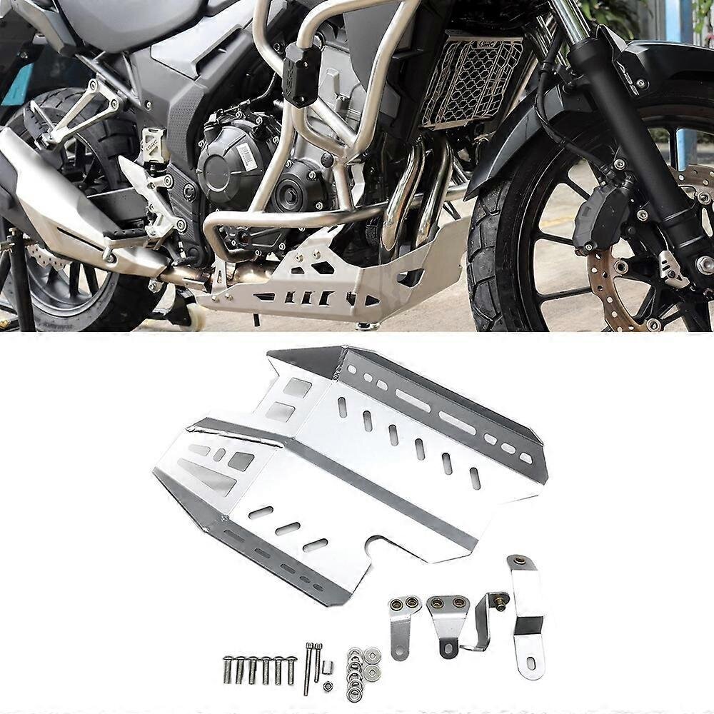 Vaihto Yhteensopiva Cb500x Cb 500X Cb400x 2019 2020 2021 Moottoripyörän Moottorin Suojakotelon Rungon Under Guard Ski Auton Lisävarusteiden Kanssa hinta ja tiedot | Moottorin varaosat | hobbyhall.fi