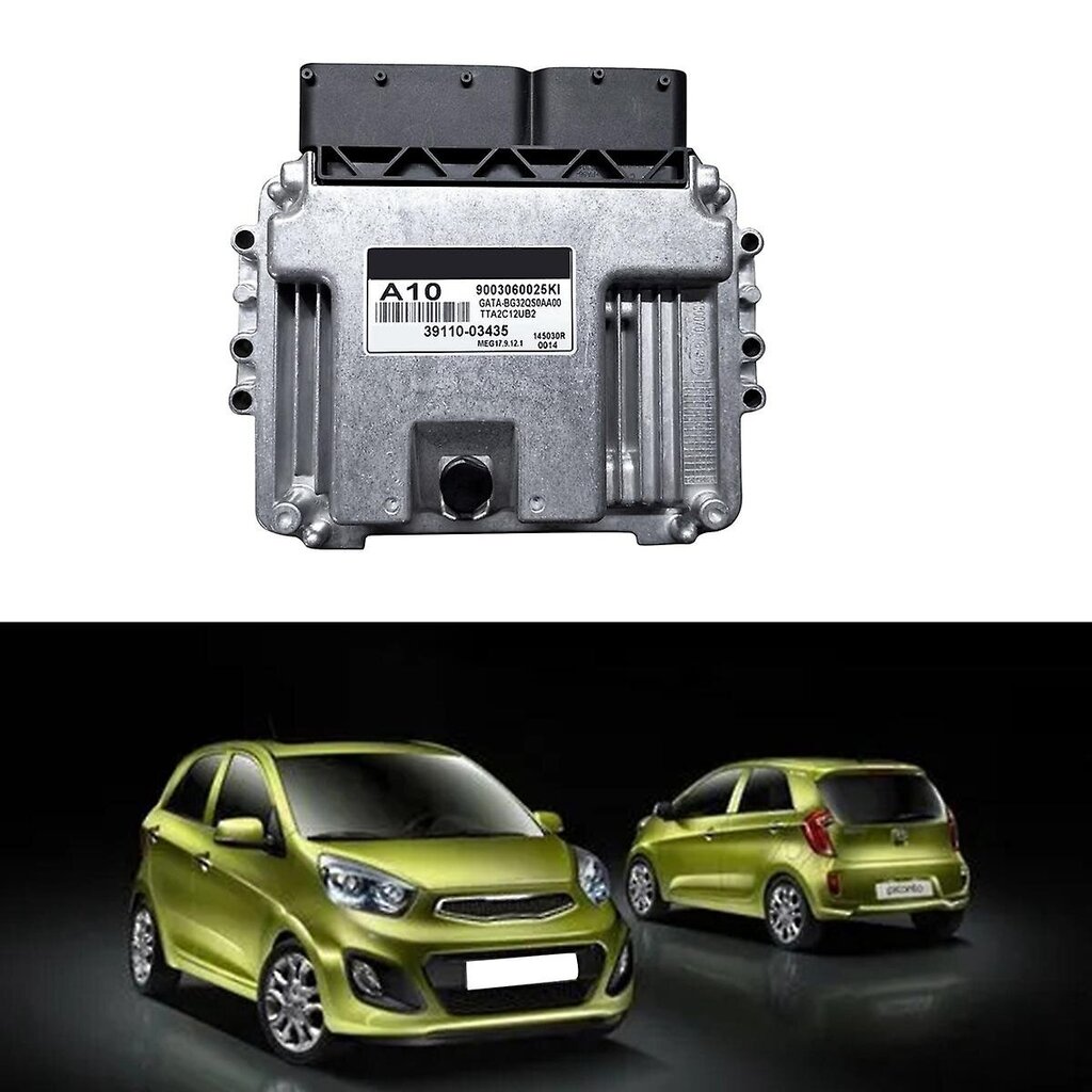 Vaihto Uusi 39110-03435 A10 Meg17.9.12.1 Moottorin Tietokonekortti Ecu-Ohjainmoduuli Yhteensopiva Picanto 2011-2015 Autotarvikkeiden Kanssa hinta ja tiedot | Moottorin varaosat | hobbyhall.fi