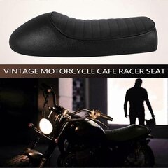 Vaihtomoottoripyörä Retro Vintage Hump Cafe Saddle Flat Pan Yhteensopiva Cg125 Cb350 Cb400 Cb500 Cb750 Sr400 Xj Xs Autotarvikkeiden Kanssa hinta ja tiedot | Moottorin varaosat | hobbyhall.fi