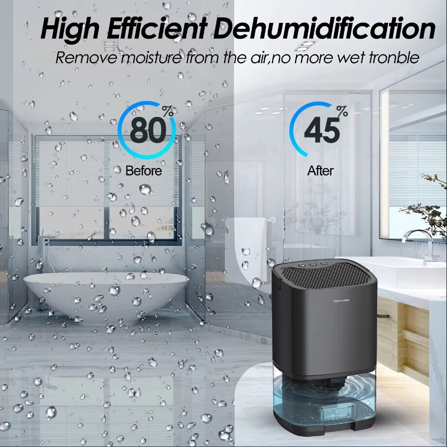 Ilmankuivain Kannettava Mute Moisture Absorbers Machine Air Dryer For Home Bedroom Office Kitchen Deodorizer Dryer EU plug hinta ja tiedot | Ilmankuivaimet | hobbyhall.fi