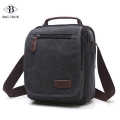 BLACK-Leisure yksi olkalaukku vintage canvas Monikerroksiset taskut Muoti Uusi 2024 vetoketjullinen ipad laukku matkapuhelin laukku messenger laukut laukku hinta ja tiedot | Tietokonelaukut | hobbyhall.fi