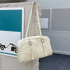 Beige-muoti Naisten Vihreät Isot Olkalaukut PU-nahkainen Naisten Kukkaro Käsilaukut Suuri Tilavuus Naisten Päivittäinen Pieni Rento Kangas Bolso Mujer hinta ja tiedot | Tietokonelaukut | hobbyhall.fi