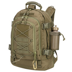 Army Green-60L Military Tactical Reppu Army Molle Assault Reput 3P Outdoor Travel Vaellusreput Leirintämetsästys Kiipeilykassit hinta ja tiedot | Tietokonelaukut | hobbyhall.fi