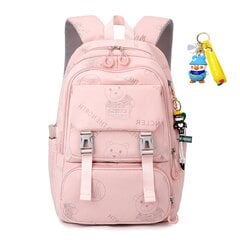 pink1-lasten koululaukut Tytöille iso Koululaukku Kawaii Peruskoulun kirjalaukku koulureppu lapsille Vedenpitävä Matkareppu hinta ja tiedot | Tietokonelaukut | hobbyhall.fi