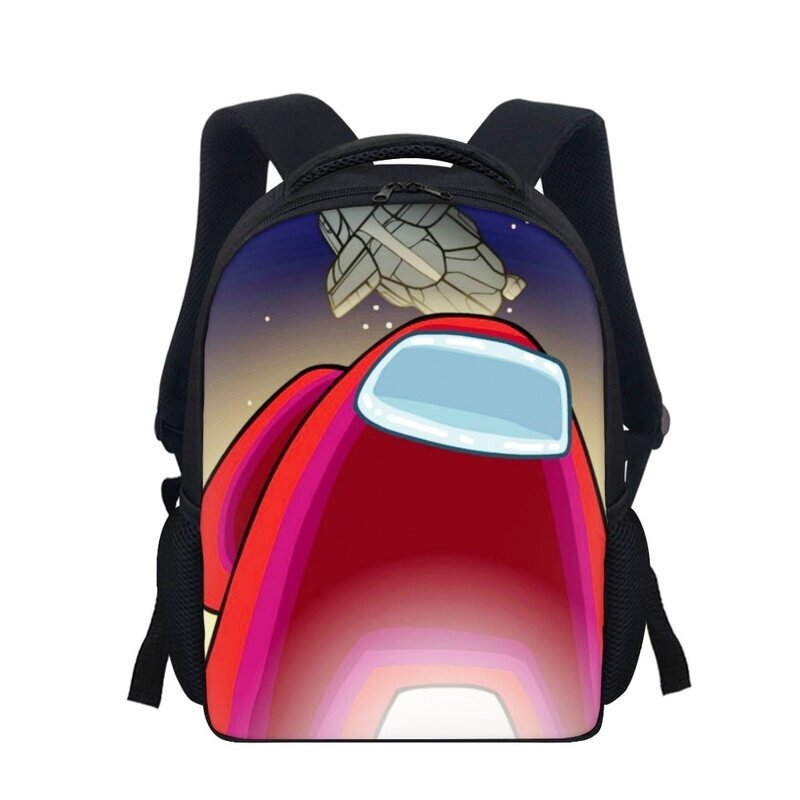 CDWX4953F- Sarjakuva lastentarhareppu AMONG-US-ANIME Print Pattern Opiskelijoiden koululaukku Game Boys Mochila minikirjalaukku hinta ja tiedot | Tietokonelaukut | hobbyhall.fi