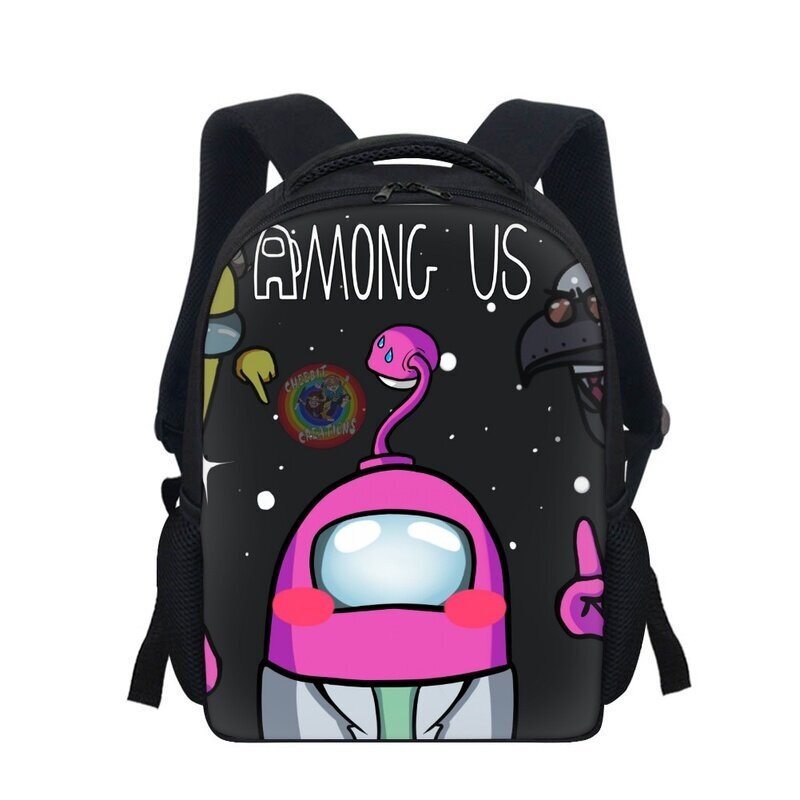 CDWX4966F- Sarjakuva lastentarhareppu AMONG-US-ANIME Print Pattern Opiskelijoiden koululaukku Game Boys Mochila minikirjalaukku hinta ja tiedot | Tietokonelaukut | hobbyhall.fi