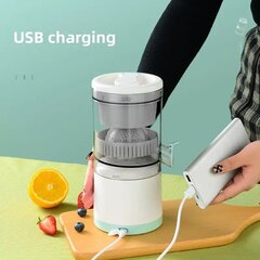 USB-kannettava appelsiinimehulinko, mini sähköinen mehulinko, 45 W langaton keittiösekoitin hinta ja tiedot | Mehupuristimet ja mehulingot | hobbyhall.fi