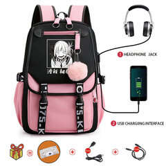 Pink521 tuuman animereppu My Hero Academia Toga Himiko Kawaii koululaukku tyttöjen poikien manga sarjakuva isokokoiset kirjalaukut teini-ikäisille hinta ja tiedot | Tietokonelaukut | hobbyhall.fi