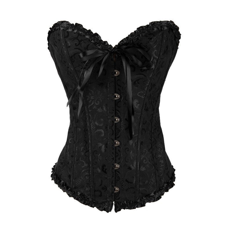 Overbust Sweetheart Lace-up Plastic Bustier Korsetti naisille. hinta ja tiedot | Muotoilevat alusvaatteet | hobbyhall.fi