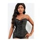 Overbust Sweetheart Lace-up Plastic Bustier Korsetti naisille. hinta ja tiedot | Muotoilevat alusvaatteet | hobbyhall.fi