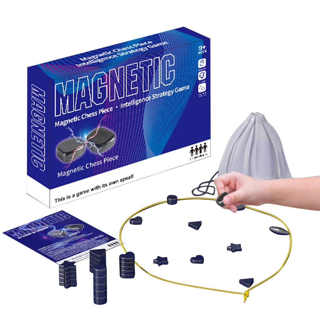 Magneettinen shakkisetti hinta ja tiedot | Lautapelit ja älypelit | hobbyhall.fi