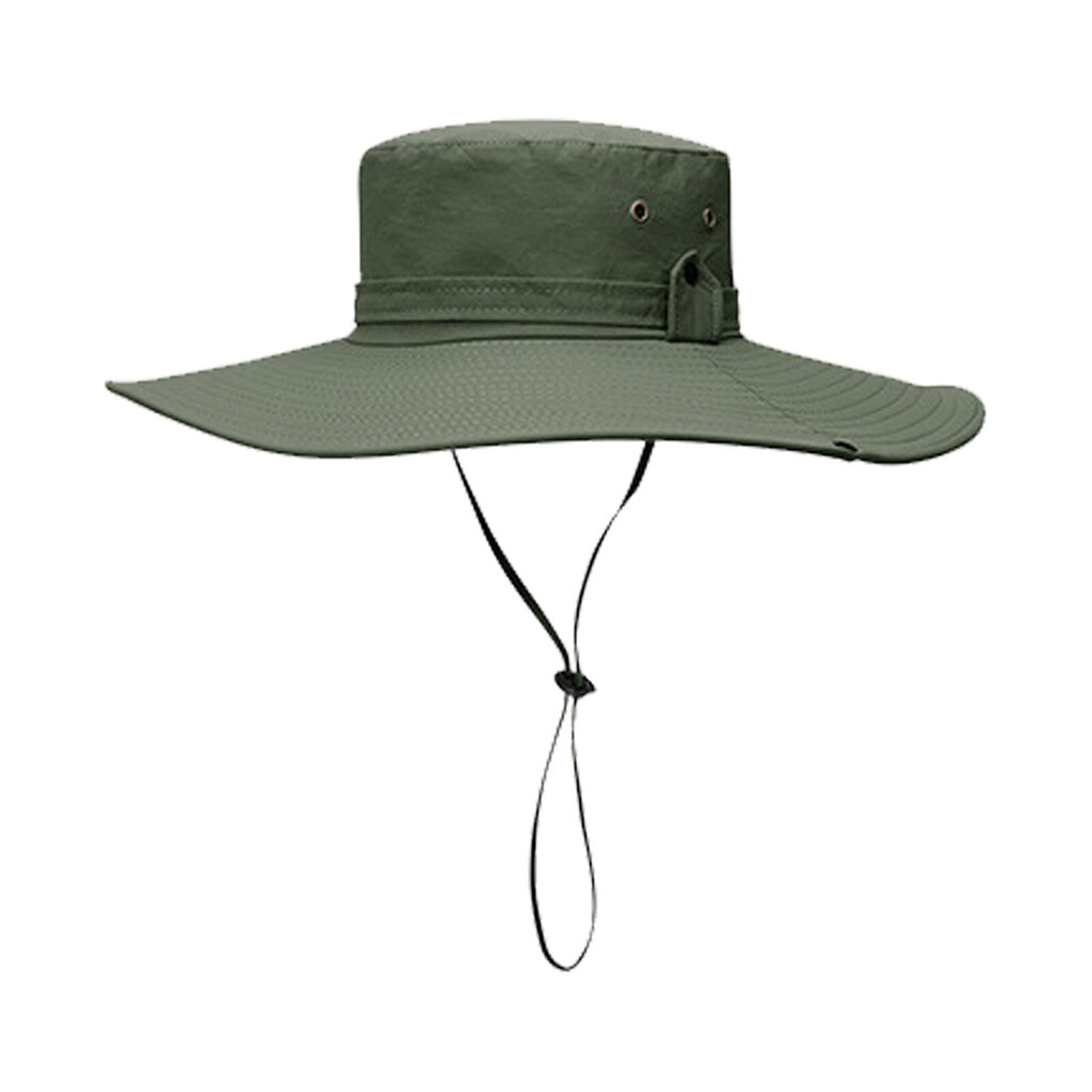 Bucket Hat Leveälierinen UPF50+ Hengittävä vettä hylkivä säädettävällä kiristysnyörillä Aurinkohattu miehille Patikointi Camping Beach OD Green hinta ja tiedot | Muut pyörätarvikkeet | hobbyhall.fi