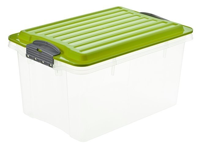 Laatikko ROTHO COMPACT A5, 4,5 L, vihreä hinta ja tiedot | Säilytyslaatikot ja -korit | hobbyhall.fi