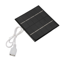 1.2W 5V Mini USB -aurinkopaneeli kannettava kevyt polykiteinen silikoni pieni aurinkopaneeli matkapuhelimeen hinta ja tiedot | Vuorikiipeilyvarusteet | hobbyhall.fi