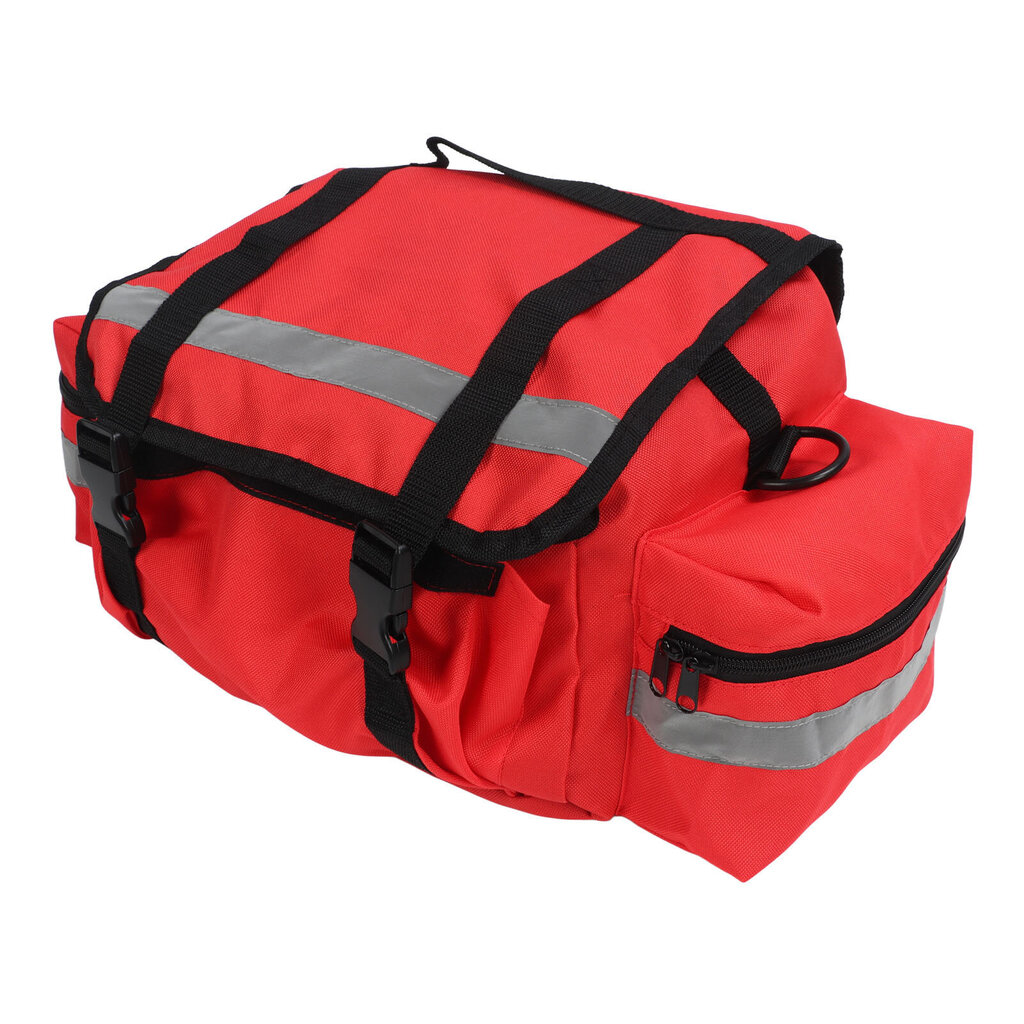 First Responder Bag Suuren kapasiteetin hätälaukku Palovarustelaukku olkahihnalla hätätarvikkeita varten Punainen hinta ja tiedot | Vuorikiipeilyvarusteet | hobbyhall.fi