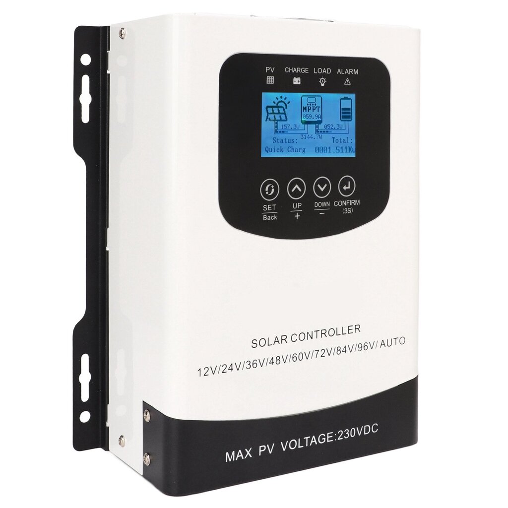 MPPT Solar Charge Controller 12V 24V 36V 48V 60V 72V 84V 96V aurinkosäädin aurinkosähköjärjestelmään 0V?230V hinta ja tiedot | Vuorikiipeilyvarusteet | hobbyhall.fi