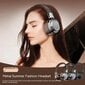 CR-8 Musta Retro On Ear Kuulokkeet Langattomat Bluetooth-kuulokkeet DJ Stereoäänet Bluetooth 5.3 Taitettava kuuloke Gamer Choice hinta ja tiedot | Kuulokkeet | hobbyhall.fi