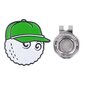 Golfhatun pidikkeet sinkkiseosmagneetti golfhatun pidike Irrotettava golfpallomerkki golfkentälle Club Green hinta ja tiedot | Golf | hobbyhall.fi