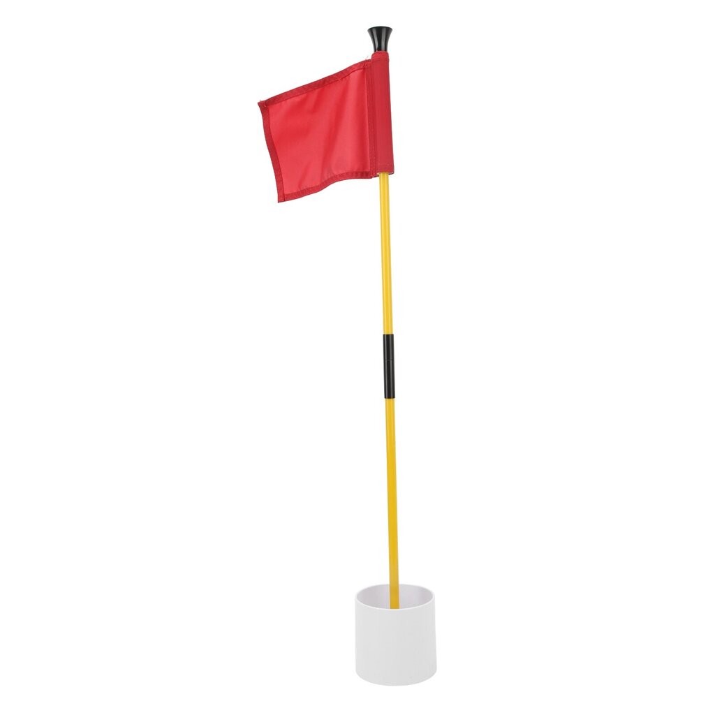 Golf Pin Flag Hole Cup setti Mini Putting Greenin lipputikku Yard Harjoitustarvikkeet Kannettavat 2-osaiset irrotettavat punainen hinta ja tiedot | Golf | hobbyhall.fi