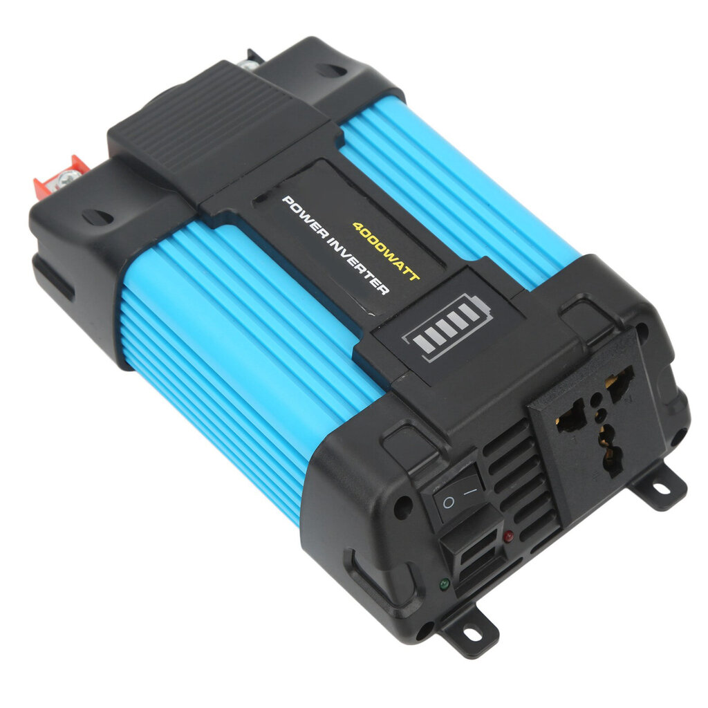 300 W modifioitu siniaaltoinvertteri kaksois-USB-pikalataus LED-akkuvirtanäyttö Auton virtainvertteri 12V - 230V hinta ja tiedot | Vuorikiipeilyvarusteet | hobbyhall.fi