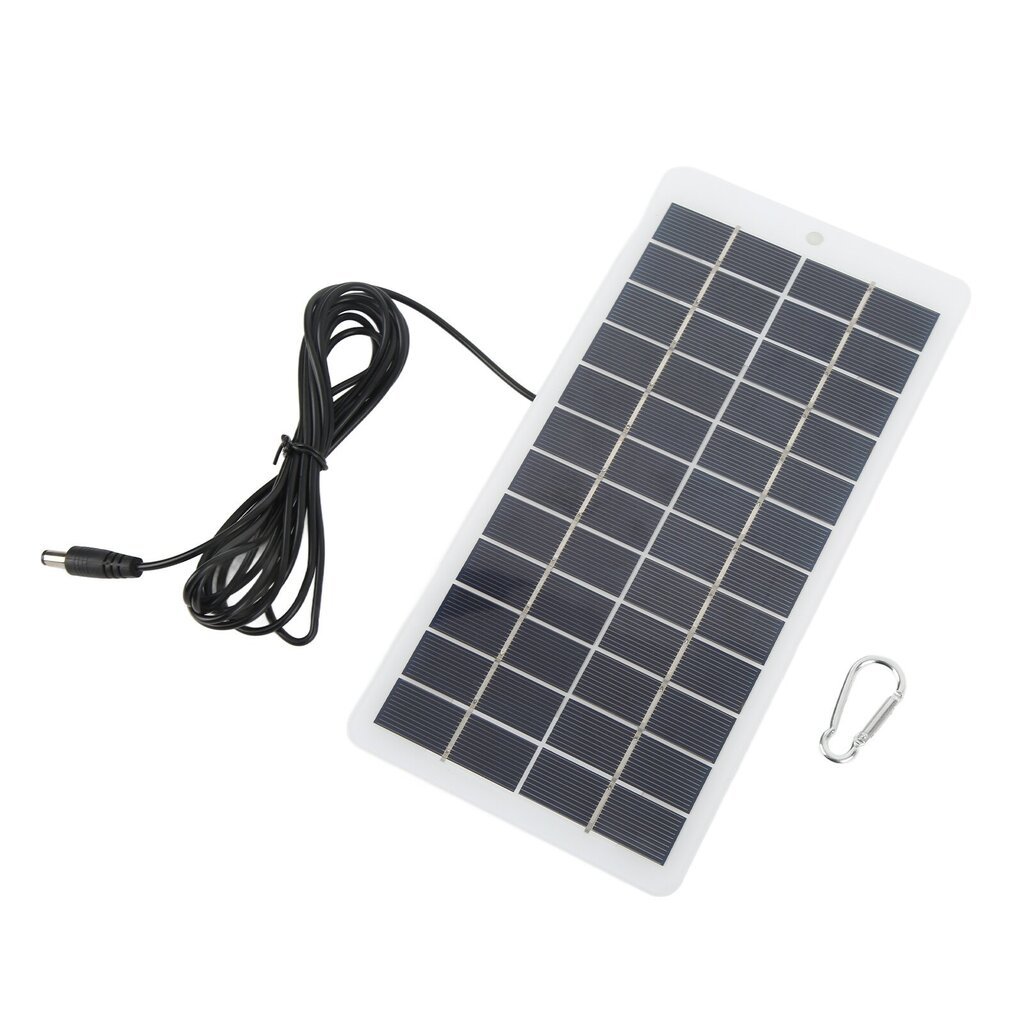 Kannettava aurinkopaneeli 5W 12V hinta ja tiedot | Aurinkopaneelit | hobbyhall.fi