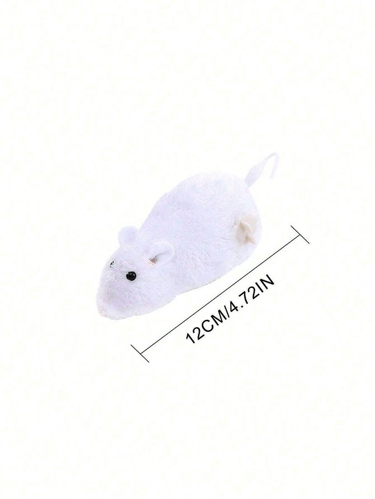 PETSIN 1kpl Wind Up Pehmohiiri Design Random Cat Teaser Lelu Kissalle Leikkiin - Monivärinen - yksi koko hinta ja tiedot | Pehmolelut | hobbyhall.fi