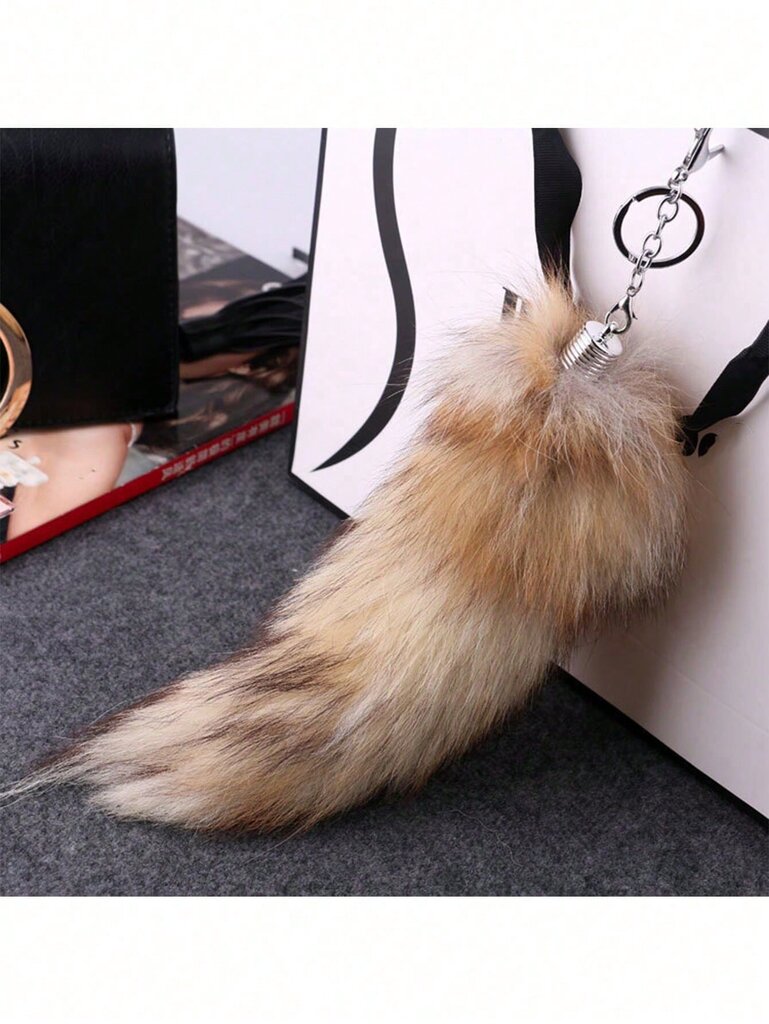 1kpl Fox Tail Avaimenperä, Eläimet Avaimenperä Charm Riipus Söpö Animal Fox Toy Pehmeä Pehmo Avaimenperä Koriste, Animal Tail Avainriipus, Naisten Käsilaukku Riipus, Pom Poms Kukkaro ja Auton avaintarvikkeet Pieni ero hännän värissä) - Sininen hinta ja tiedot | Pehmolelut | hobbyhall.fi