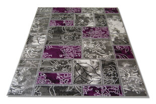 Matto harmaa/violetti 160x220cm hinta ja tiedot | Isot matot | hobbyhall.fi