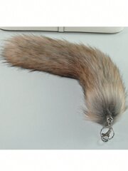 1kpl Ylisuuri Fox Tail Avaimenperä Pehmo Eläimen Avaimenperä,Naisten Käsilaukun Riipus, Pom Poms Kukkaro ja Auton avaimen tarvikkeet, Naisten Tytöt Gift Wolf Tail Therian Tail-Musta hinta ja tiedot | Pehmolelut | hobbyhall.fi