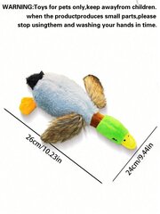 1 kpl Green Duck Pehmosarjakuva lemmikkinukke, purunukke hampaiden puhdistukseen, interaktiivinen seuranukke, sopii vain koirille - monivärinen - 3 kpl kolme hinta ja tiedot | Pehmolelut | hobbyhall.fi