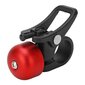 Scooter Bell alumiiniseosta Crisp Clear Sound Compact pyörän ohjaustangon torvi Xiaomi Redille hinta ja tiedot | Sähköpotkulaudan lisätarvikkeet | hobbyhall.fi