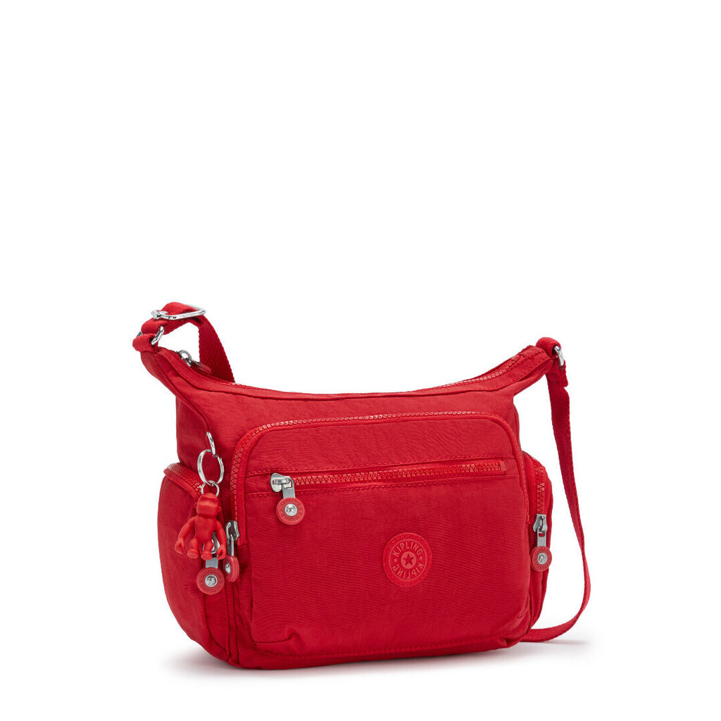 Kipling Gabbie S olkalaukku, punainen 901019940 hinta ja tiedot | Naisten käsilaukut | hobbyhall.fi