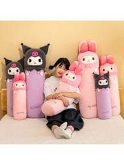 Sanrio 60-80cm pehmotyyny Sanrio Hahmot Kuromi, Cinnamoroll, Melody, KT Kissatäytetty nukke, Syntymäpäivälahja-Pink -1 hinta ja tiedot | Pehmolelut | hobbyhall.fi