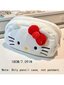 Sanrio KT Cat Pehmo Penaali, Cartoon Design Pehmo Penaali, Opiskelijapaperipussi - Valkoinen hinta ja tiedot | Pehmolelut | hobbyhall.fi