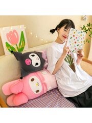 Sanrio 60-80cm pehmotyyny, Kuromi, Pompompurin, My Melody, KT Cat täytetty nukke, syntymäpäivälahja-violetti hinta ja tiedot | Pehmolelut | hobbyhall.fi