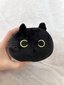 1kpl Pehmeä Black Cat Pehmoavaimenperäriipus, Mini Kodinsisustushahmo, Joulu/Halloween Reppu Charmblack Cat,Halloween,Kissanvalkoinen hinta ja tiedot | Pehmolelut | hobbyhall.fi