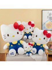 Hello Kitty pehmo-nukke/KT-kissa-täytetty eläintyyny syntymäpäivälahja, 35 cm, kodinsisustus-sininen hinta ja tiedot | Pehmolelut | hobbyhall.fi