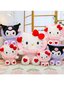 Sanrio Kitty Cat Pehmo-nukke, Kuromi-nukke, Nukkumatyyny, Syntymäpäivälahja - Monivärinen hinta ja tiedot | Pehmolelut | hobbyhall.fi