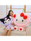 Sanrio Kitty Cat Pehmo-nukke, Kuromi-nukke, Nukkumatyyny, Syntymäpäivälahja - Monivärinen hinta ja tiedot | Pehmolelut | hobbyhall.fi