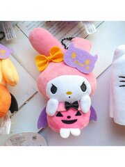 Sanrio-sarjan Halloween-kurpitsa, KT Cat Melody, Little Devil Kuromi, Ghost Cinnamoroll Pehmoriipus, Avaimenperä, Laukkutarvikkeet, Halloween Gift Halloween -koristelu-sininen hinta ja tiedot | Pehmolelut | hobbyhall.fi