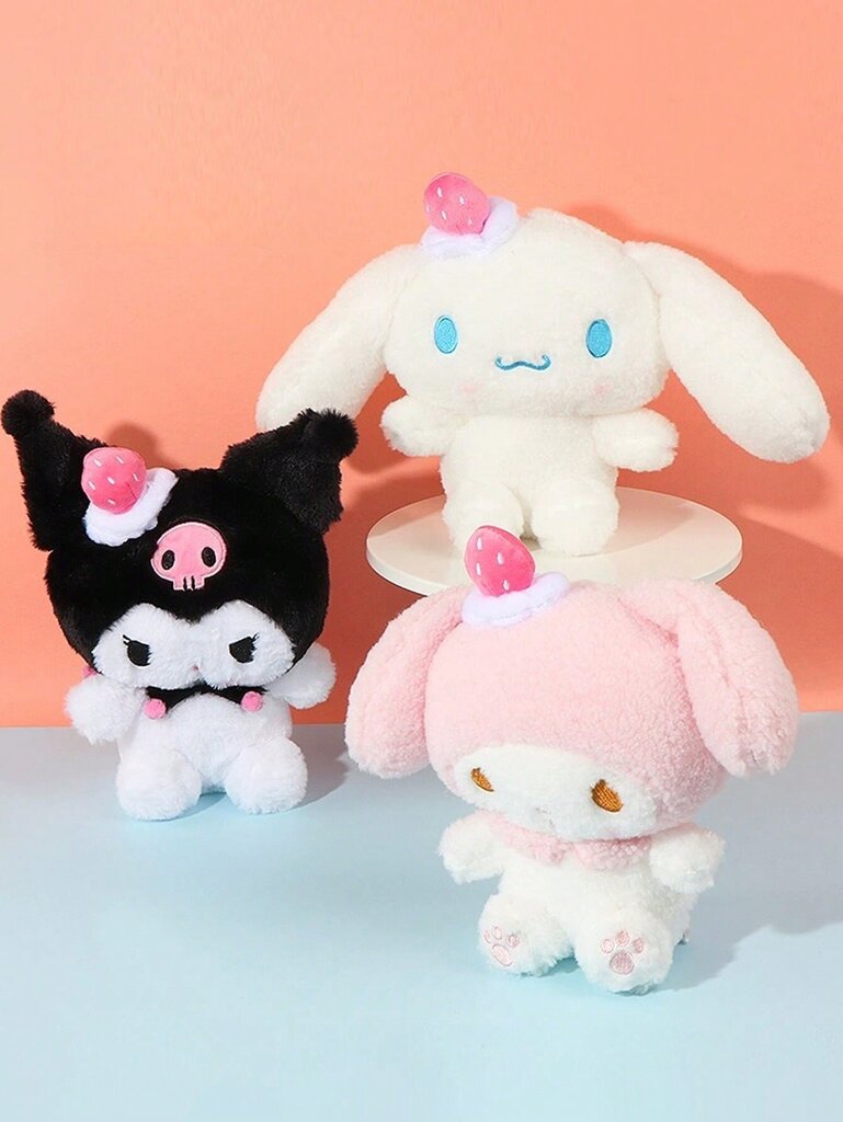 1 kpl Aito Sanrio Pehmolelut Sarjakuvahahmo Anime Figuuri Kuromi Cinnamoroll My Melody Doll Kitty Cat Kawaii Koristele täytetyt nukkekokoelma Hello Kitty (jotkut osat voivat olla satunnaisia) - Monivärinen hinta ja tiedot | Pehmolelut | hobbyhall.fi